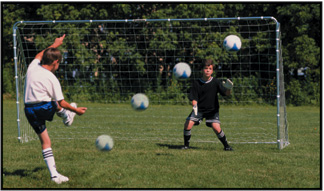 6' x 12' Tournament Soccer Goal 