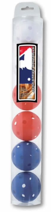 MLB Plastic Baseballs in Tube