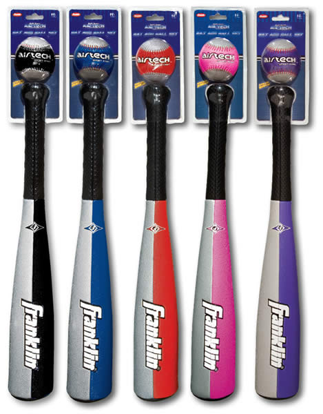 AIR TECH  Soft Strike Bat & Ball Set 